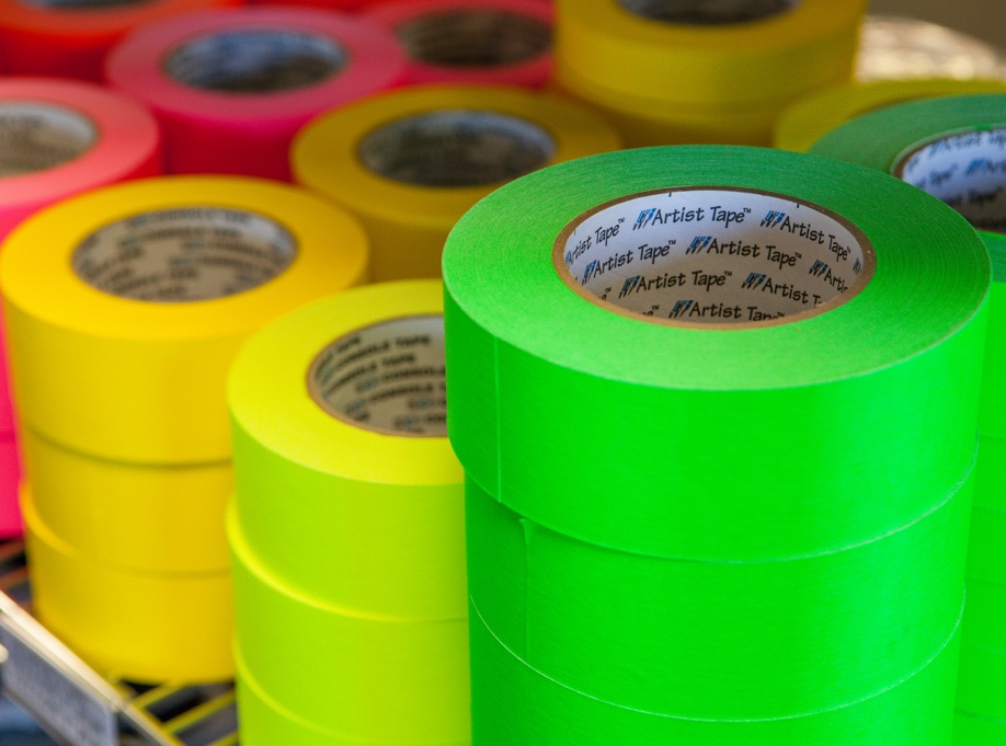The MBS Group expendables colored tape