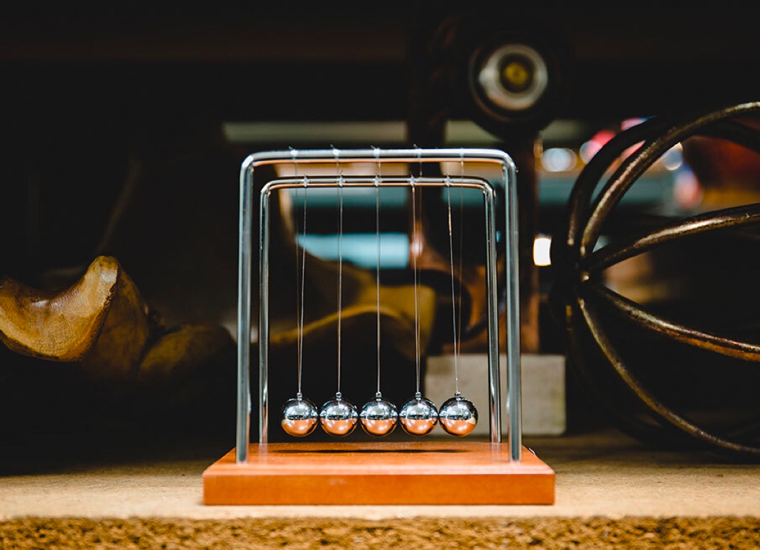 The MBS Group newton's cradle