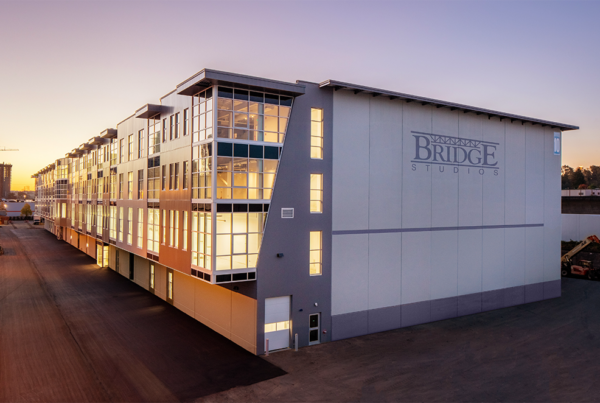 The MBS Group Bridge Studios exterior