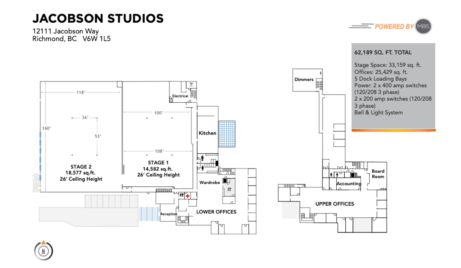 The MBS Group Jacobson Studios Floor Plan