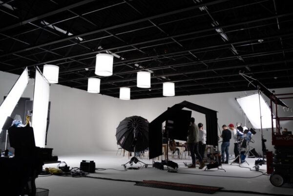 The MBS Group Red Sky Studios Boston on set